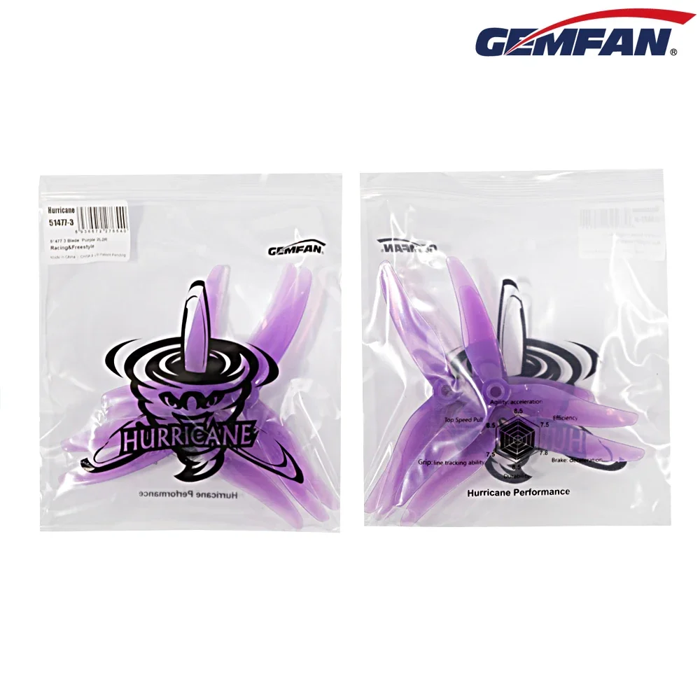 10 pares (10CW + 10CCW) Gemfan - Drone Racing Propeller reseña y precio