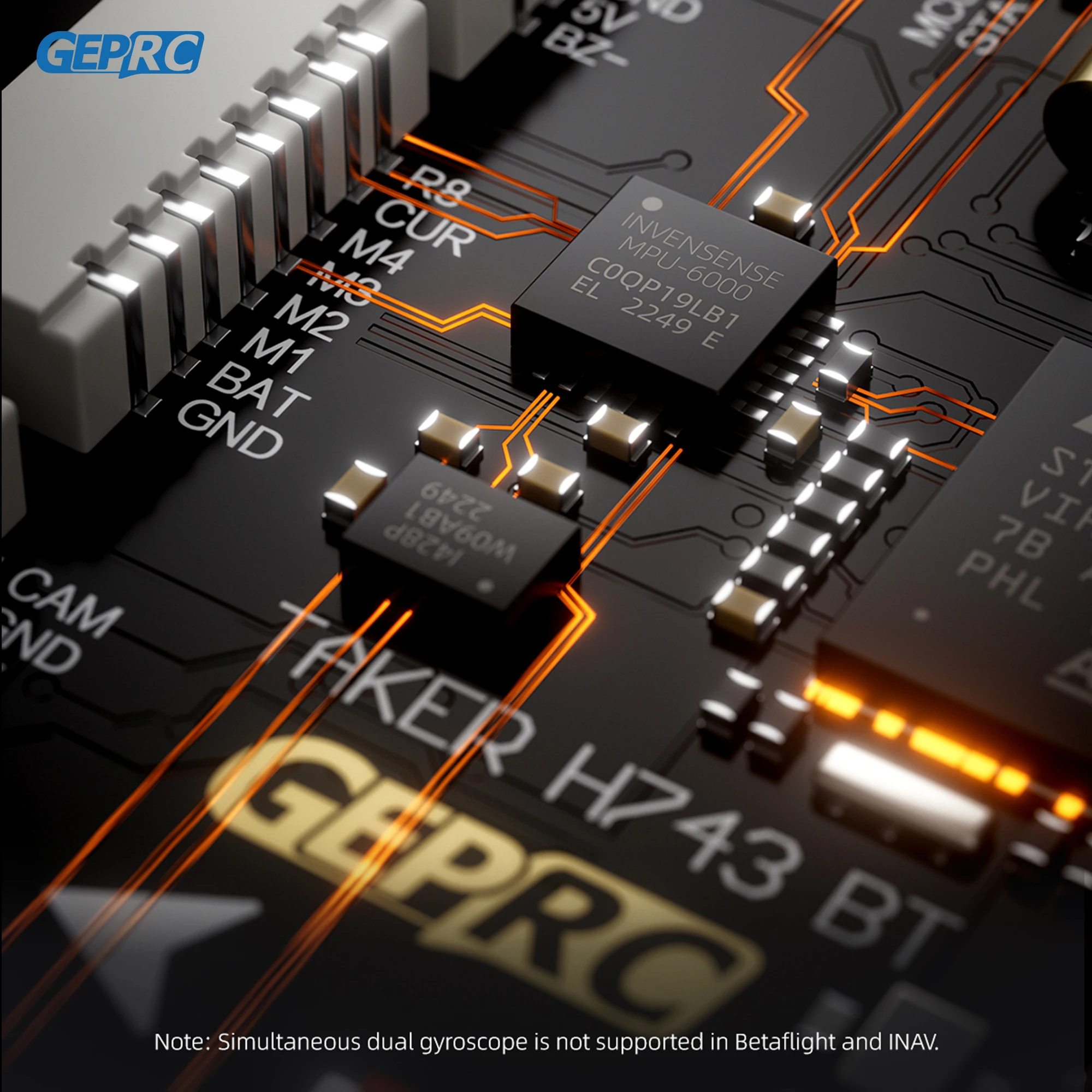 GEPRC TAKER H743 BT 32Bit 65A  - Drone Racing Esc reseña y precio
