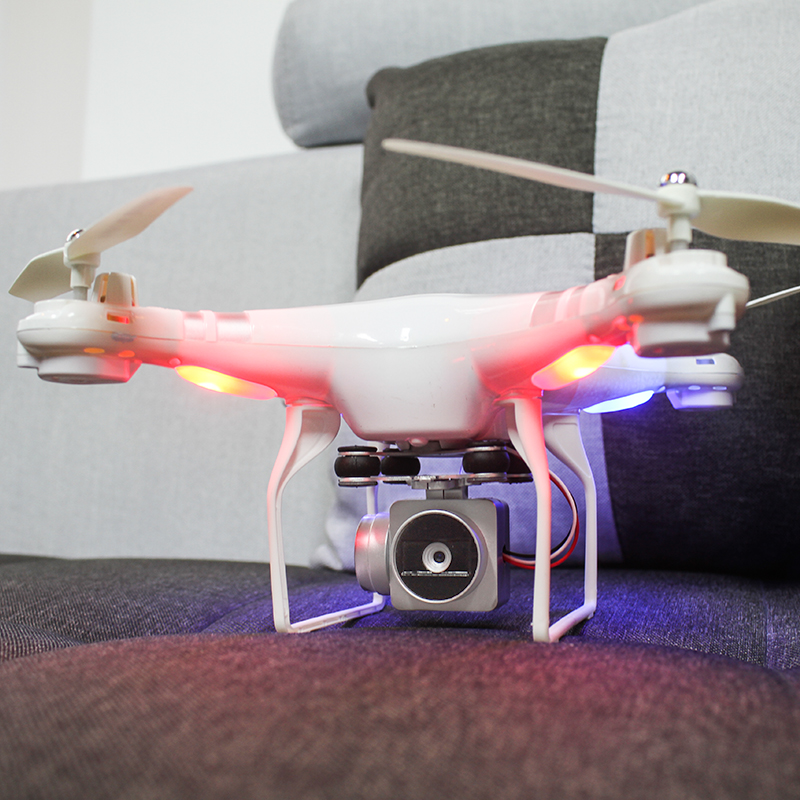 Cuadricóptero SH5H con cámara  - Drone Racing Charger reseña y precio