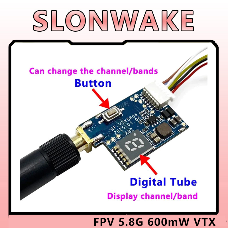 SLONWAKE 5,8G TS5823 PRO Mini  - Drone Racing Receiver reseña y precio