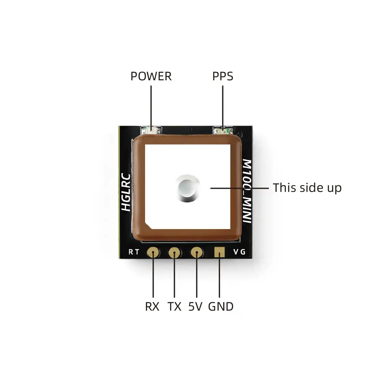 Módulo GPS HGLRC M100 MINI M10 - Drone Racing Vtx reseña y precio