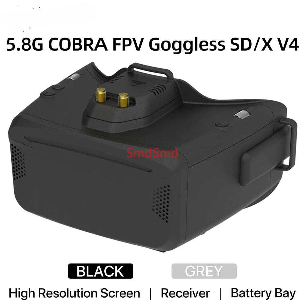 Gafas de video FPV Cobra SD X  - Drone Racing Goggles reseña y precio